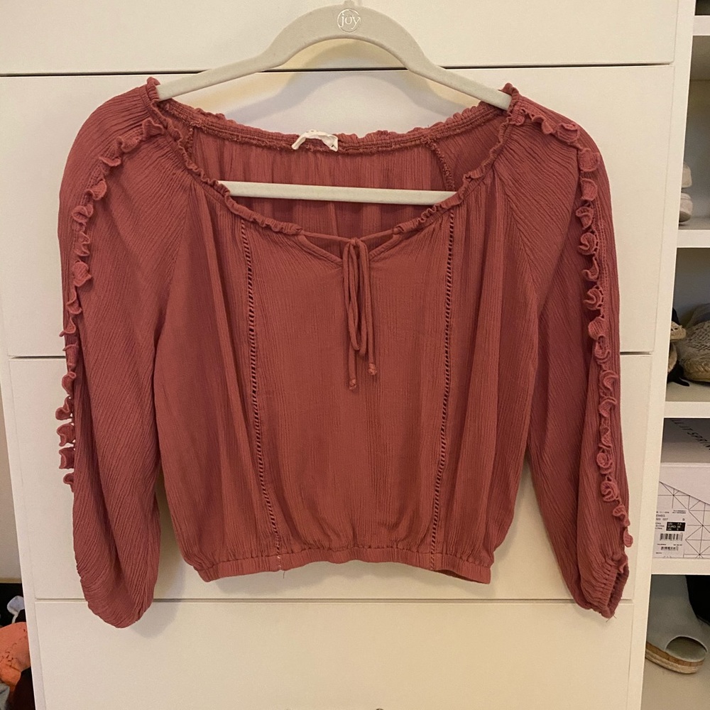 Off the shoulder top